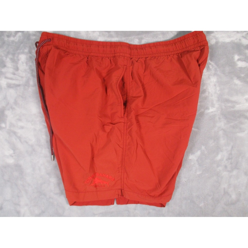 Tommy Bahama Relax Mens XXL Orange Cargo‎ Swim Trunks Board Shorts Mesh Lined - Picture 5 of 12